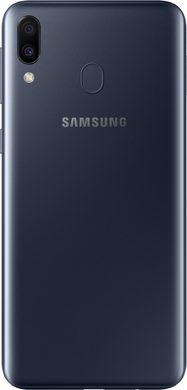 Samsung Galaxy M20 zwart achterkant