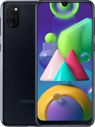 Samsung Galaxy M21 black overview