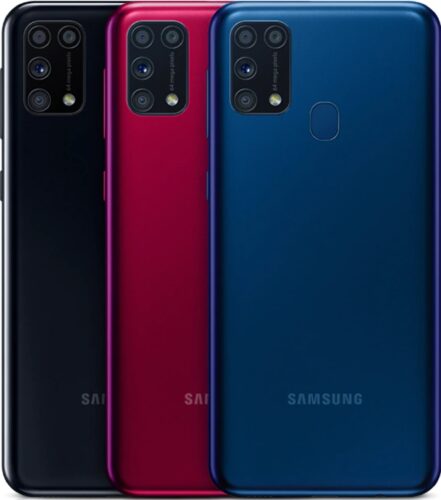 Samsung Galaxy M31 color overzicht