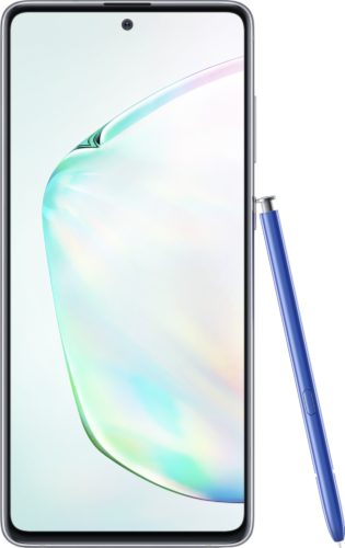 Samsung Galaxy Note 10 Lite silver pverview