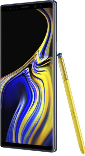 Samsung Galaxy Note 9 blue overview