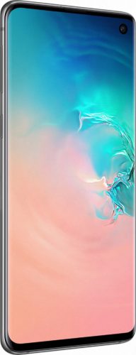 Samsung Galaxy S10 white front left side