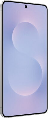 Samsung Galaxy S25 Edge blauw voorkant linkerzijkant