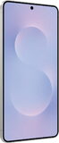 Samsung Galaxy S25 Edge blauw voorkant linkerzijkant