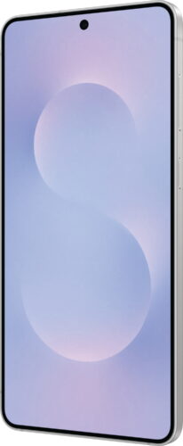 Samsung Galaxy S25 Edge zilver voorkant rechterzijkant Samsung Galaxy S25 Edge zilver voorkant rechterzijkant