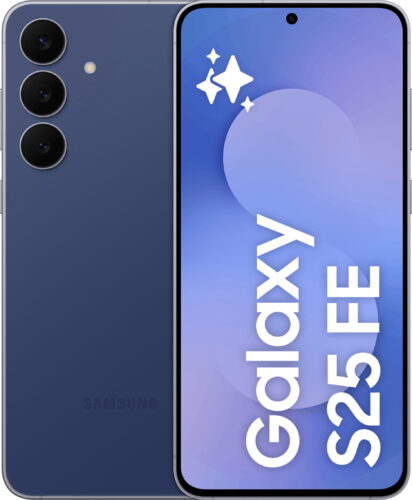 Samsung Galaxy S25 FE blue overview