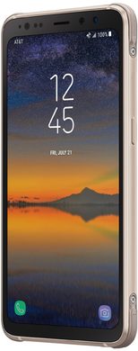 Samsung Galaxy S8 Active guld front højre side