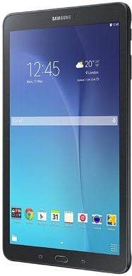 Samsung Galaxy Tab e 96 wifi black front right side