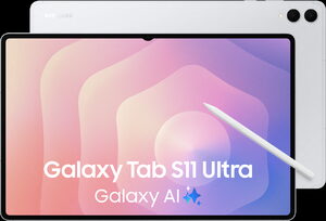 Samsung Galaxy Tab S11 Ultra WiFi zilver overzicht