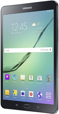 Samsung Galaxy Tab s2 8 0 2016 t719 nero copertina frontale lato destro