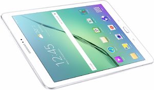Samsung Galaxy Tab s2 97 wifi blanco rotado aslant