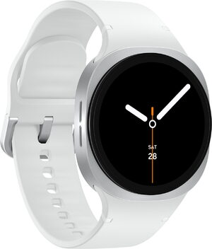 Samsung Galaxy Watch 8 40mm white front left side