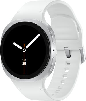 Samsung Galaxy Watch 8 40mm white front right side