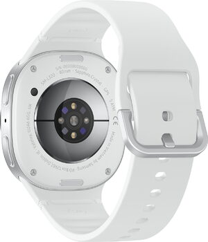 Samsung Galaxy Watch 8 40mm white back right side