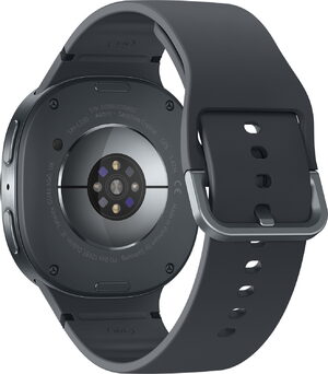 Samsung Galaxy Watch 8 44mm zwart achterkant rechterzijkant