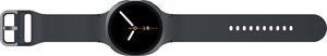 Samsung Galaxy Watch 8 4G 44mm zwart voorkant gedraaid