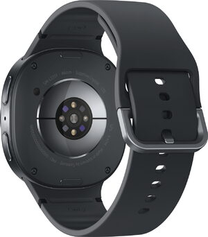 Samsung Galaxy Watch 8 4G 44mm zwart achterkant rechterzijkant