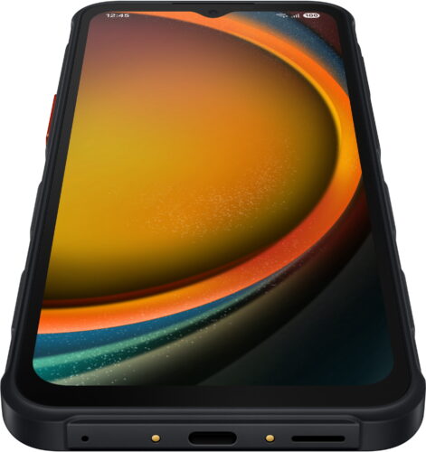 Samsung Galaxy XCover 7 Pro black front bottom Samsung Galaxy XCover 7 Pro black front bottom