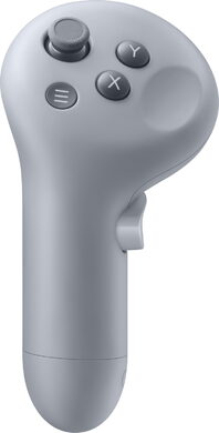 Samsung Galaxy XR grijs controller linkerzijkant