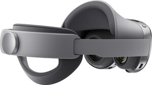 Samsung Galaxy XR grijs achterkant linkerzijkant