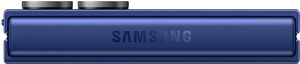 Samsung Galaxy Z Flip 7 blue top closed