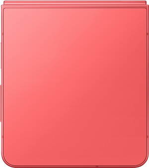 Samsung Galaxy Z Flip 7 coral red back