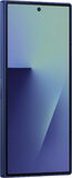 Samsung Galaxy Z Fold 7 blauw voorkant linkerzijkant gesloten