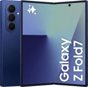 Samsung Galaxy Z Fold 7 blauw overzicht