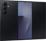 Samsung Galaxy Z TriFold musta etupuolella vasen puoli avattu