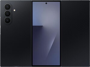 Samsung Galaxy Z TriFold black out side opened