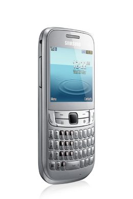 Samsung gt S3570rwabse 007 left side tilted ed silver