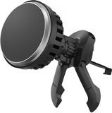 Samsung qi2 magnetic wireless charger zwart voorkant rechterzijkant