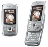 Samsung E250 Silver Editon