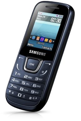 Samsung gt E1280bkaxen 002 right side tilted ed 45 degre black