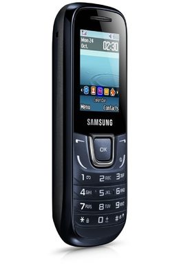 Samsung gt E1280bkaxen 004 left side tilted ed 60 degree black