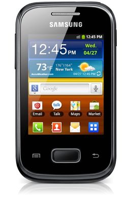 Samsung gt S5301zkapro 001 front black