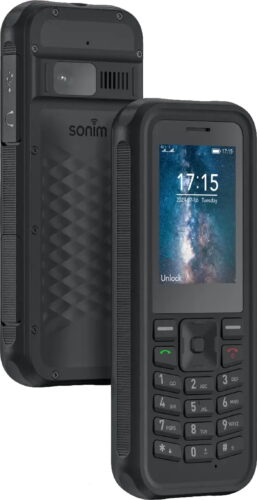 Sonim XP100 zwart overzicht Sonim XP100 zwart overzicht