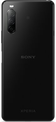 Sony Xperia 10 II zwart achterkant