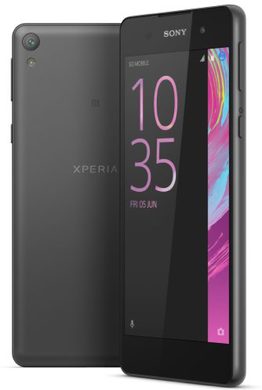 Sony Xperia E5 black overview