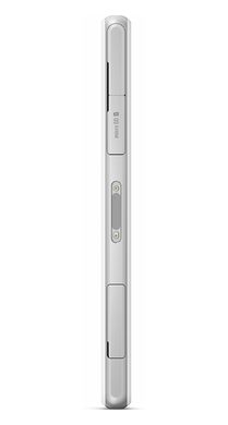 Sony Xperia Z1 Compact blanco lado izquierdo