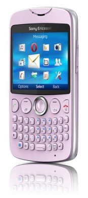 Sony Ericsson txt pink front 43 ck scrn1