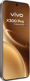 Vivo X300 Pro bruin voorkant linkerzijkant