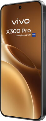 Vivo X300 Pro bruin voorkant rechterzijkant