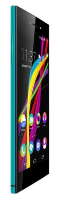 Wiko Highway Star bleen linke Seite Vorderseite