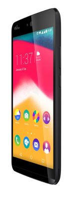 Wiko Rainbow Jam nero copertina frontale lato destro