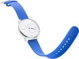 Withings Move ECG blau Vorderseite linke Seite geöffnet