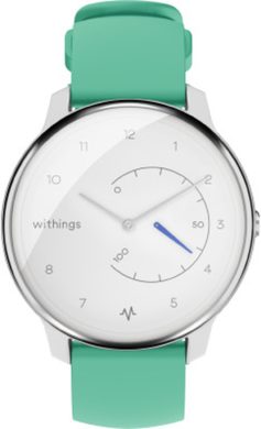 Withings Move ECG grün Vorderseite