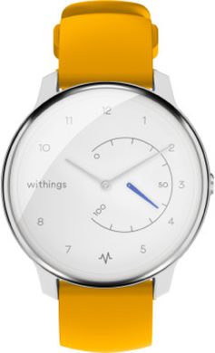 Withings Move ECG gelb Vorderseite