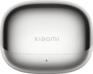 Xiaomi Buds 5 Pro titanium grijs case voorkant gesloten