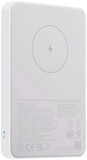 Xiaomi magnetic power bank 5000mah wit achterkant rechterzijkant